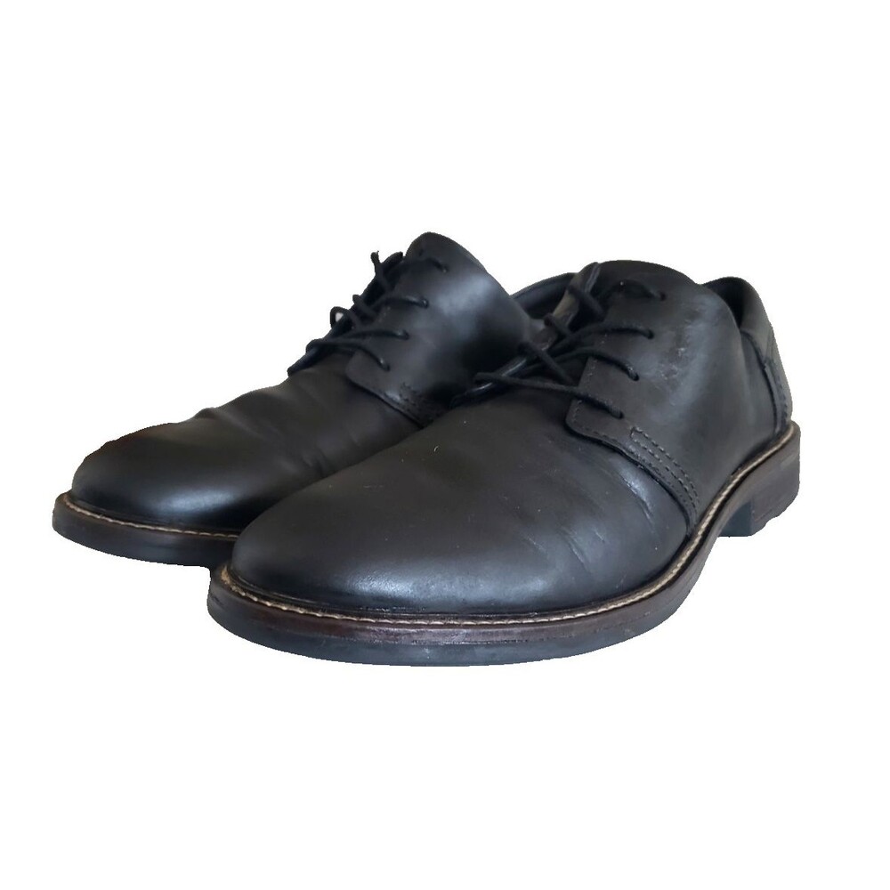 Naot Men's Chief Oxford Size 11 Black Nubuck Plain Toe Comfy Dress Shoes Israel